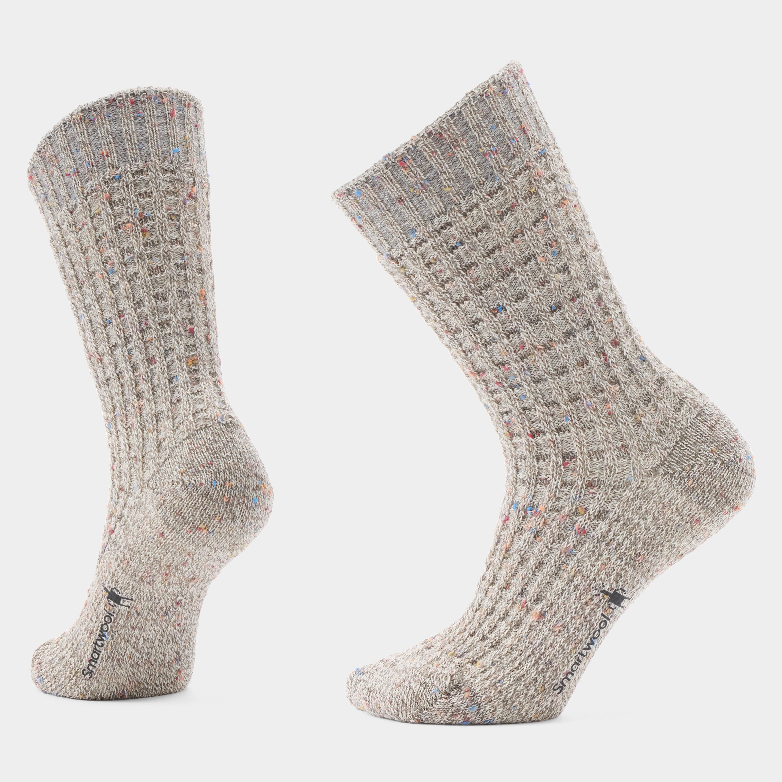 Women's Everyday Cozy Waffle Press Crew Socks - Image 6