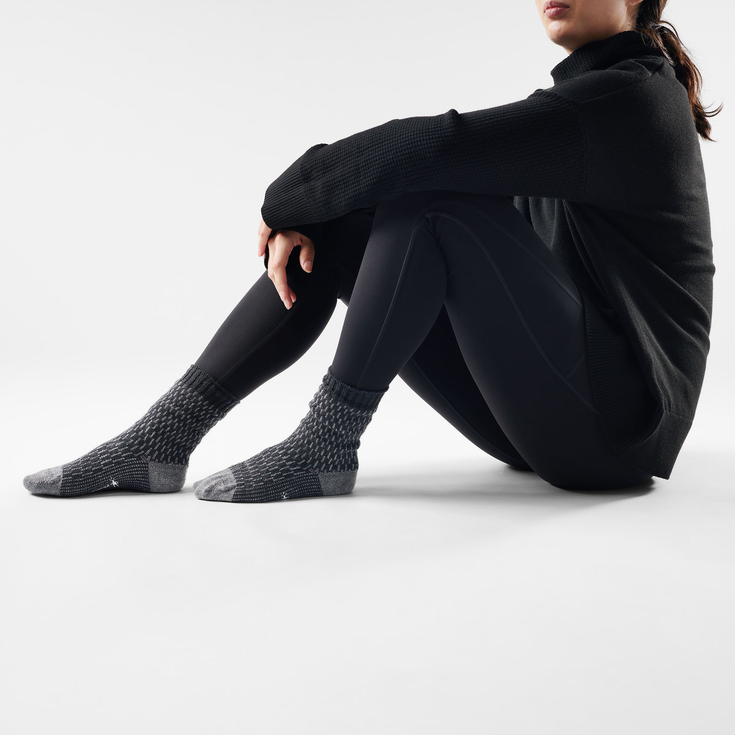 Women's Everyday Cozy Digi-Tick Crew Socks - Image 7