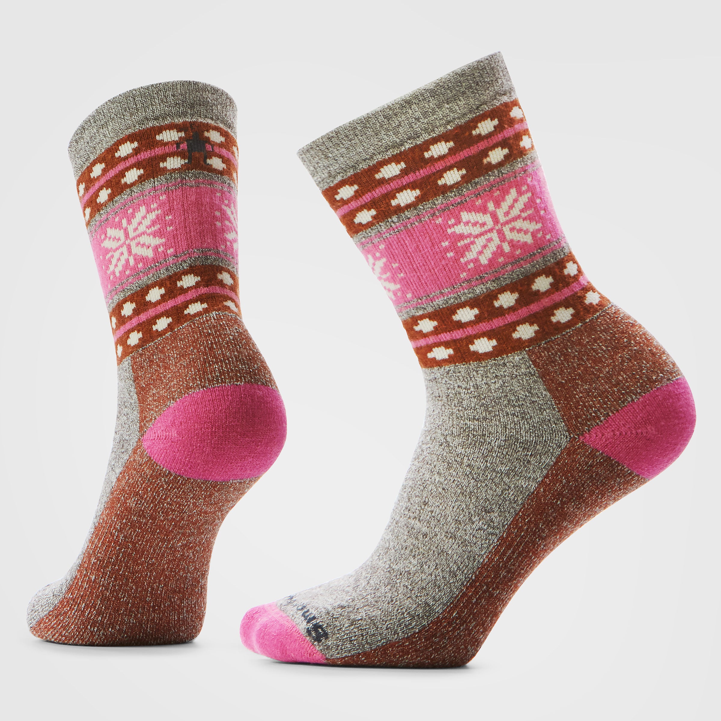 Women's Everyday Cozy Snowflake Dream Crew Socks - Image 4