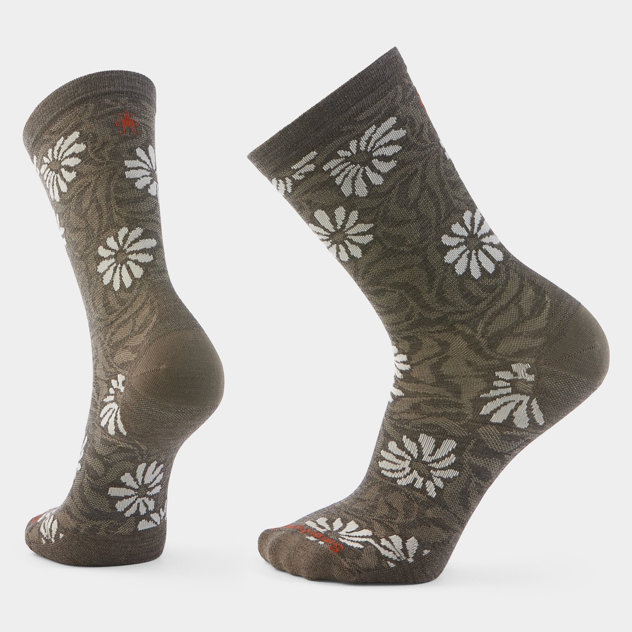 Women's Everyday Floral Crew Socks - Image 5
