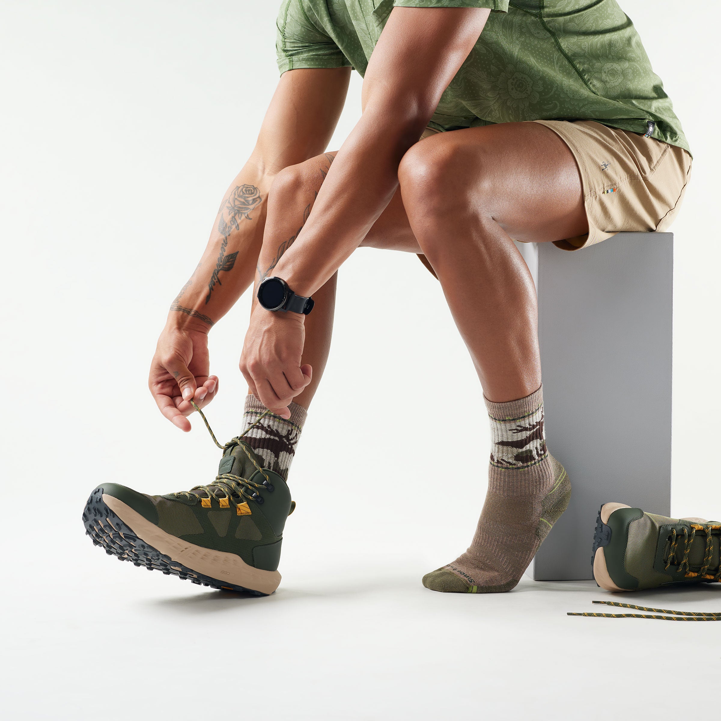 Hike Mountain Moose Crew Socks - Image 2