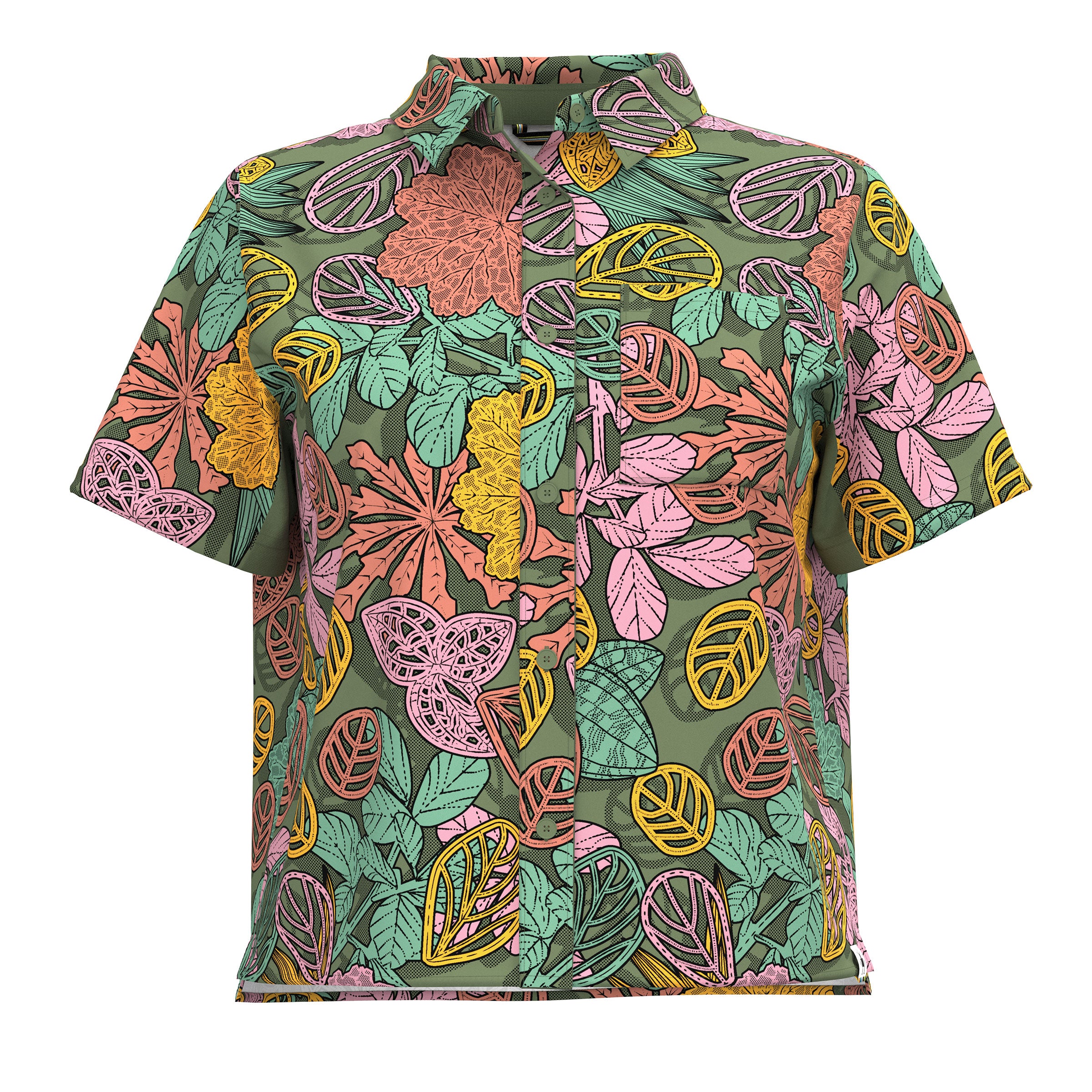Women's Everyday Short Sleeve Button Down - Image 16