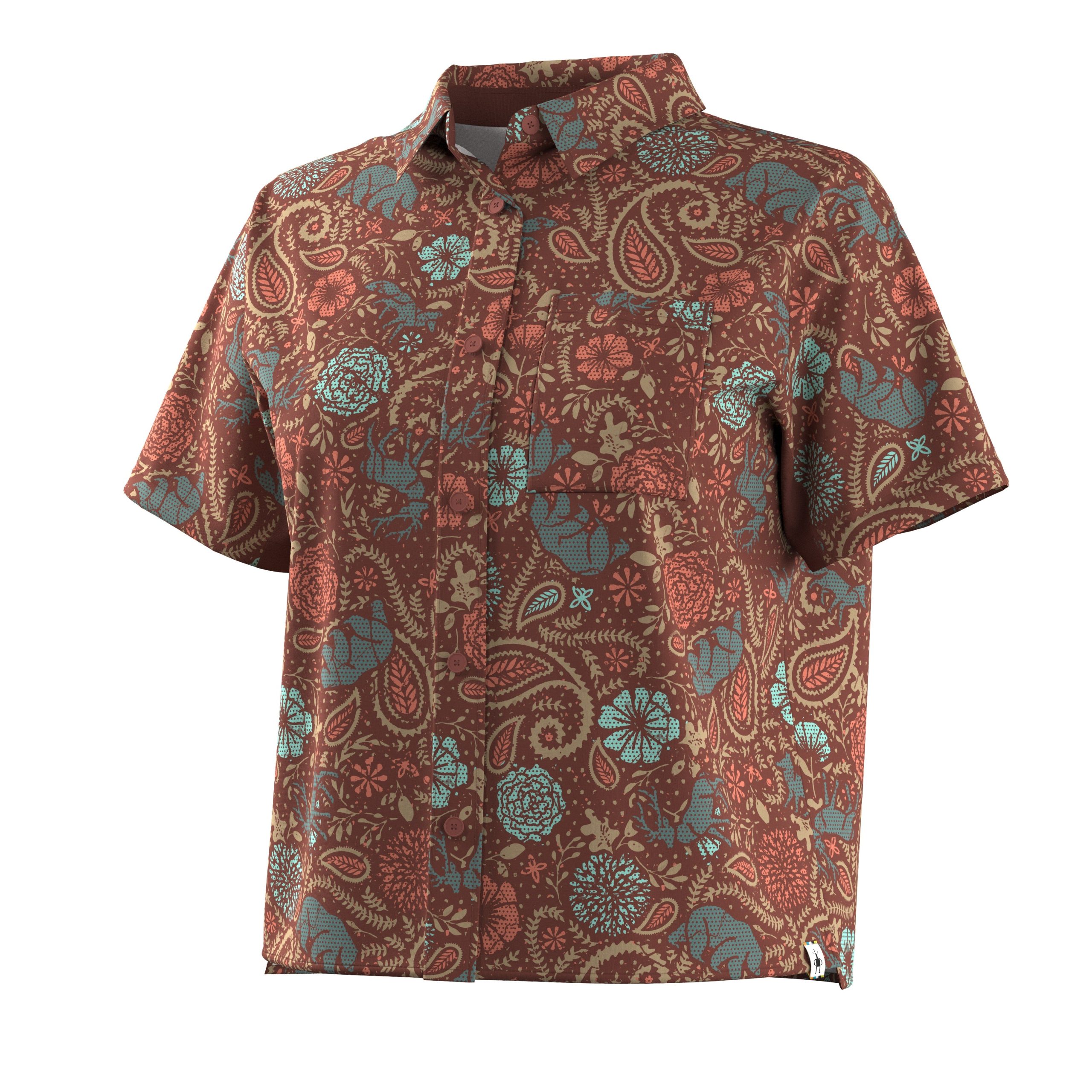 Women's Everyday Short Sleeve Button Down - Image 23