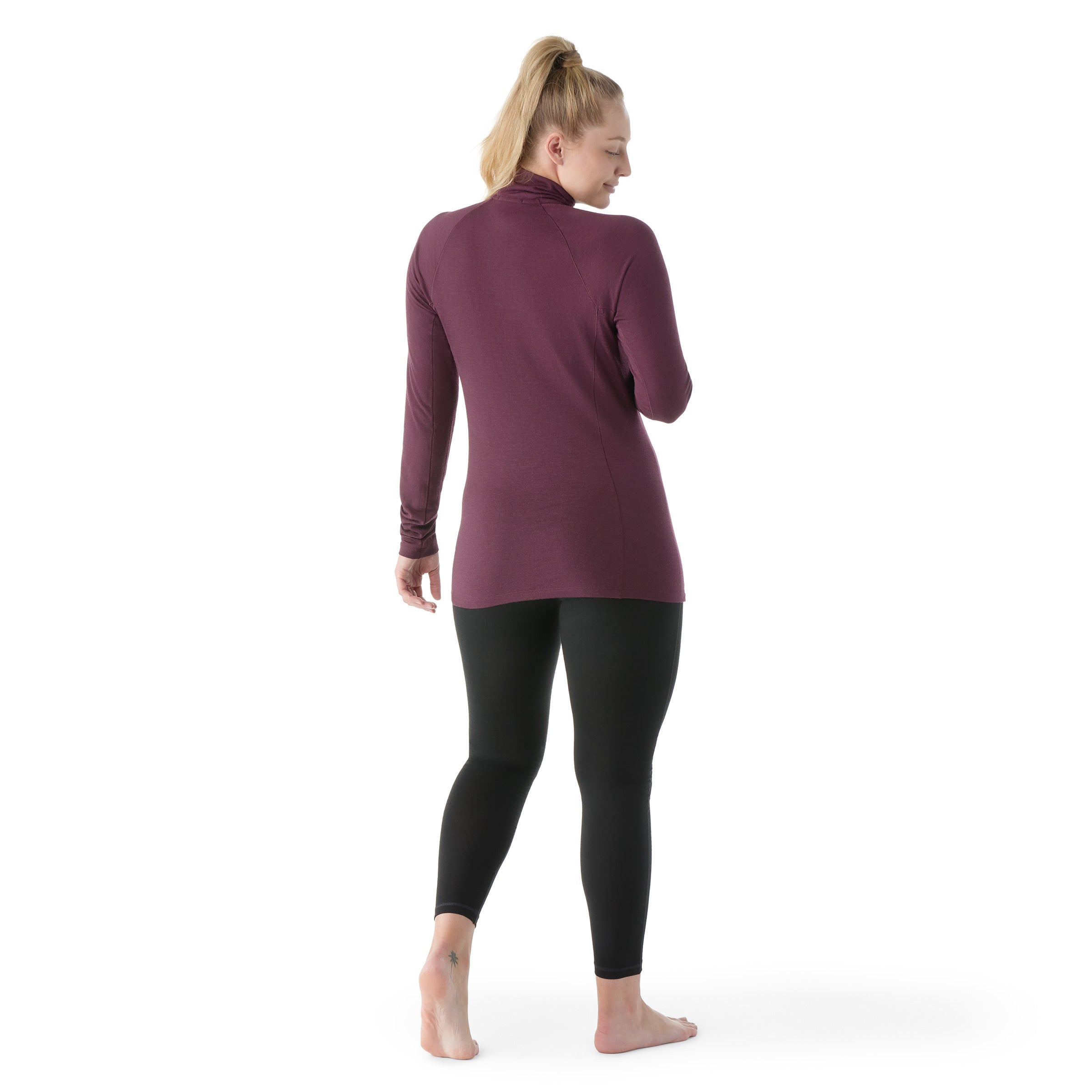 Women's Classic All-Season Merino Base Layer 1/4 Zip - Image 3