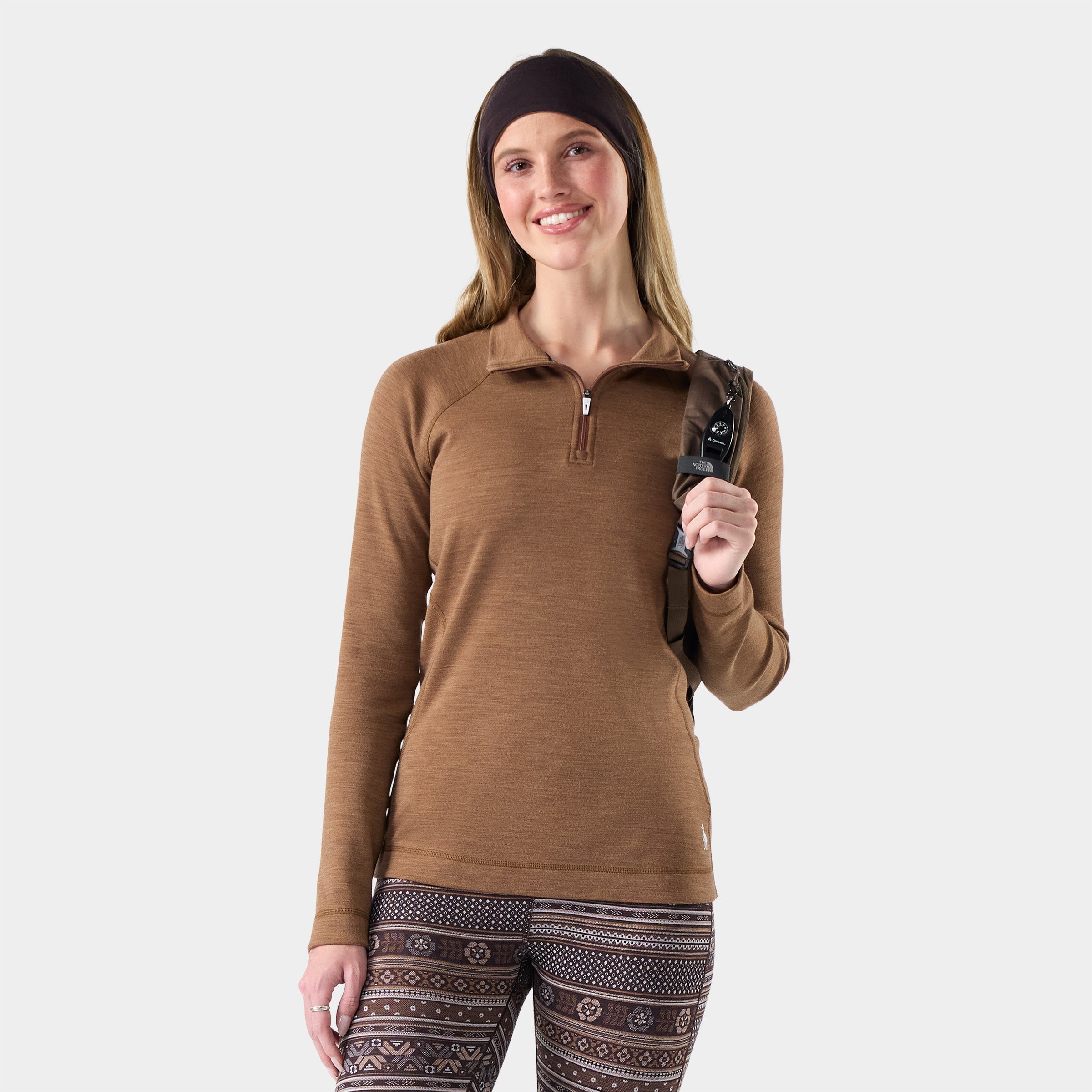 Women's Classic Thermal Merino Base Layer 1/4 Zip - Image 13