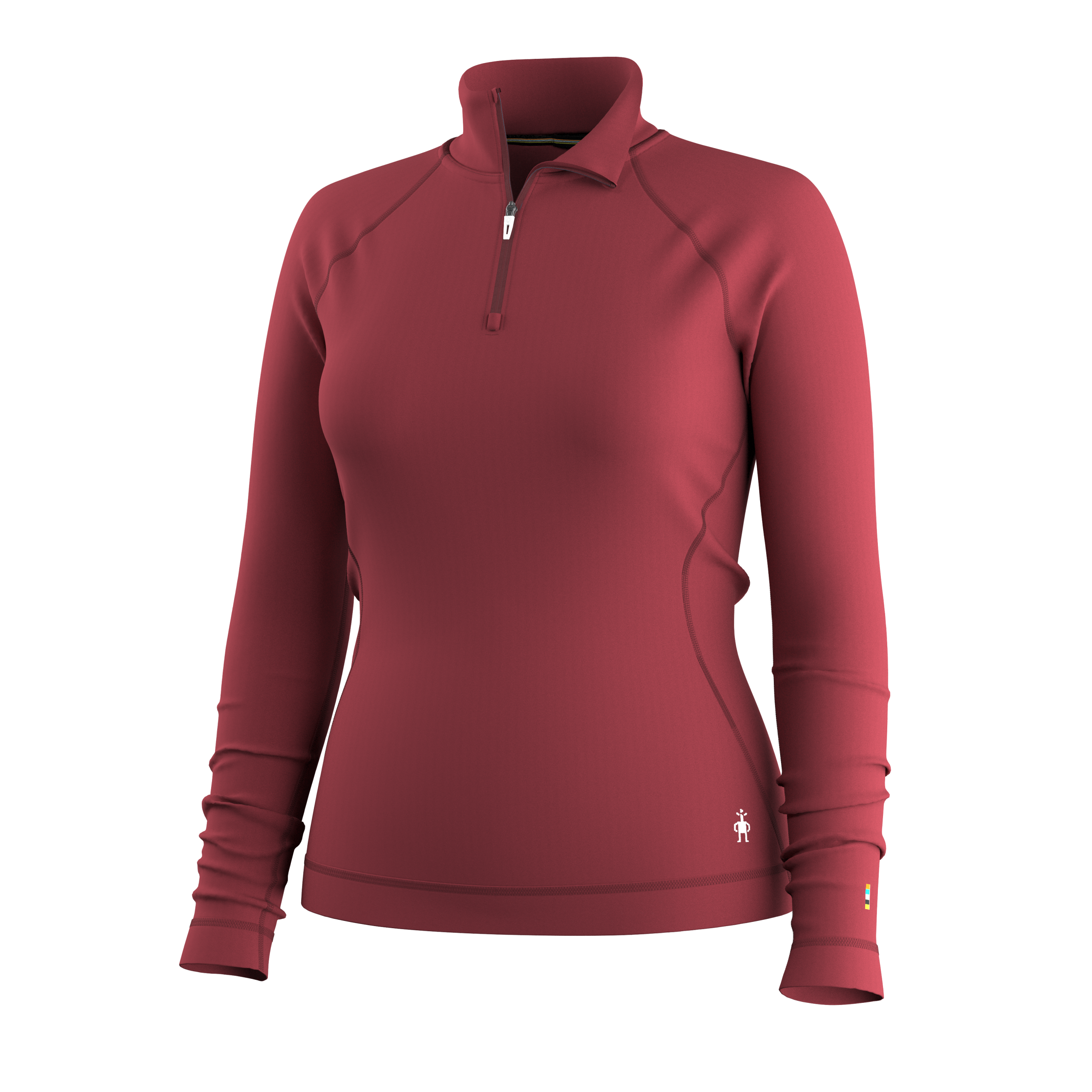 Women's Classic Thermal Merino Base Layer 1/4 Zip - Image 3