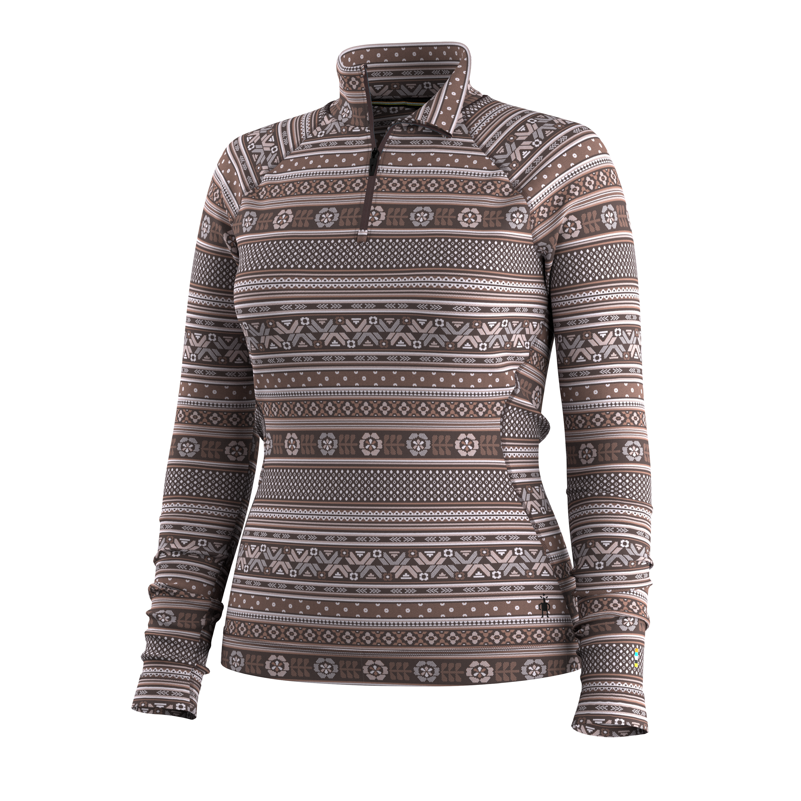 Women's Classic Thermal Merino Base Layer 1/4 Zip - Image 9