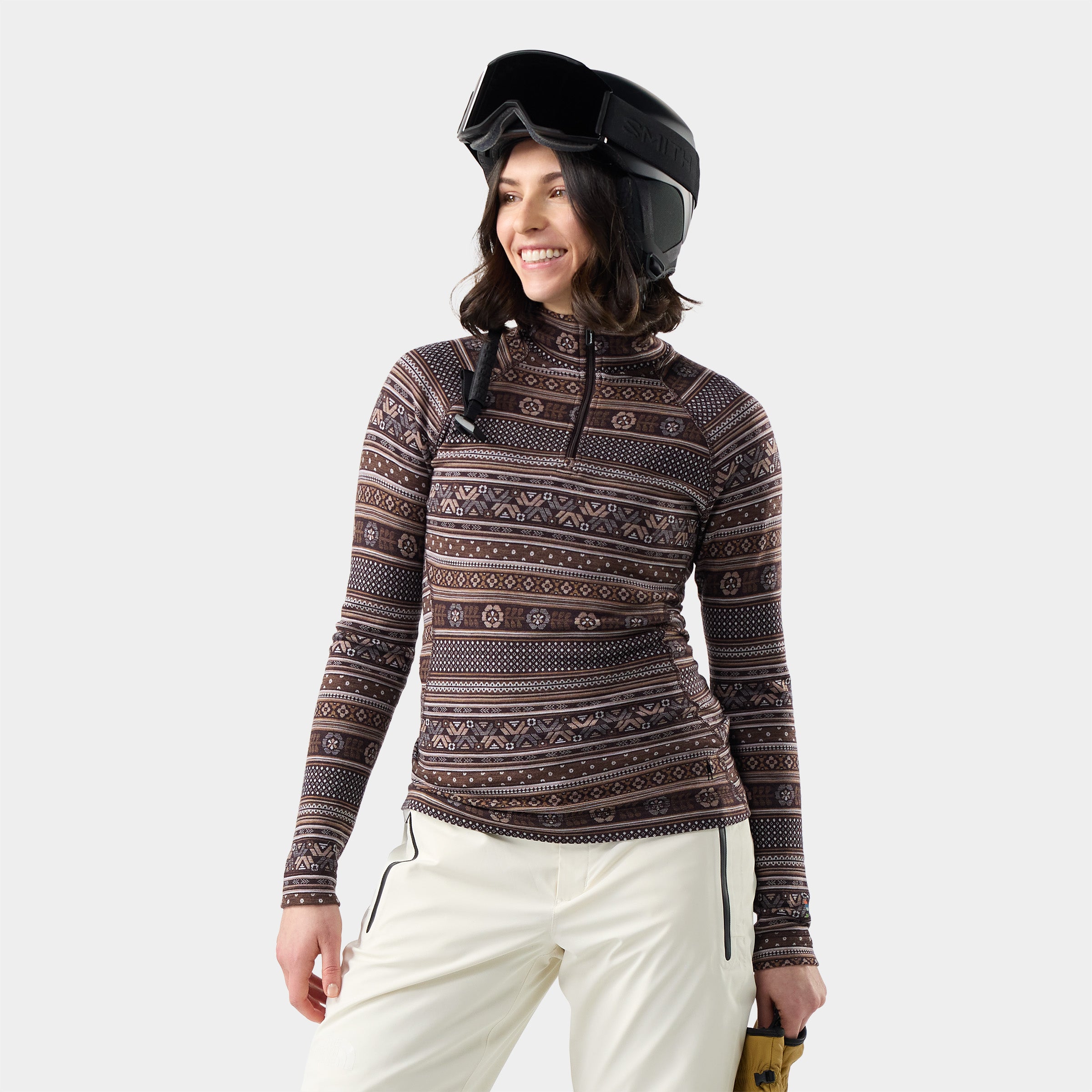 Women's Classic Thermal Merino Base Layer 1/4 Zip - Image 7