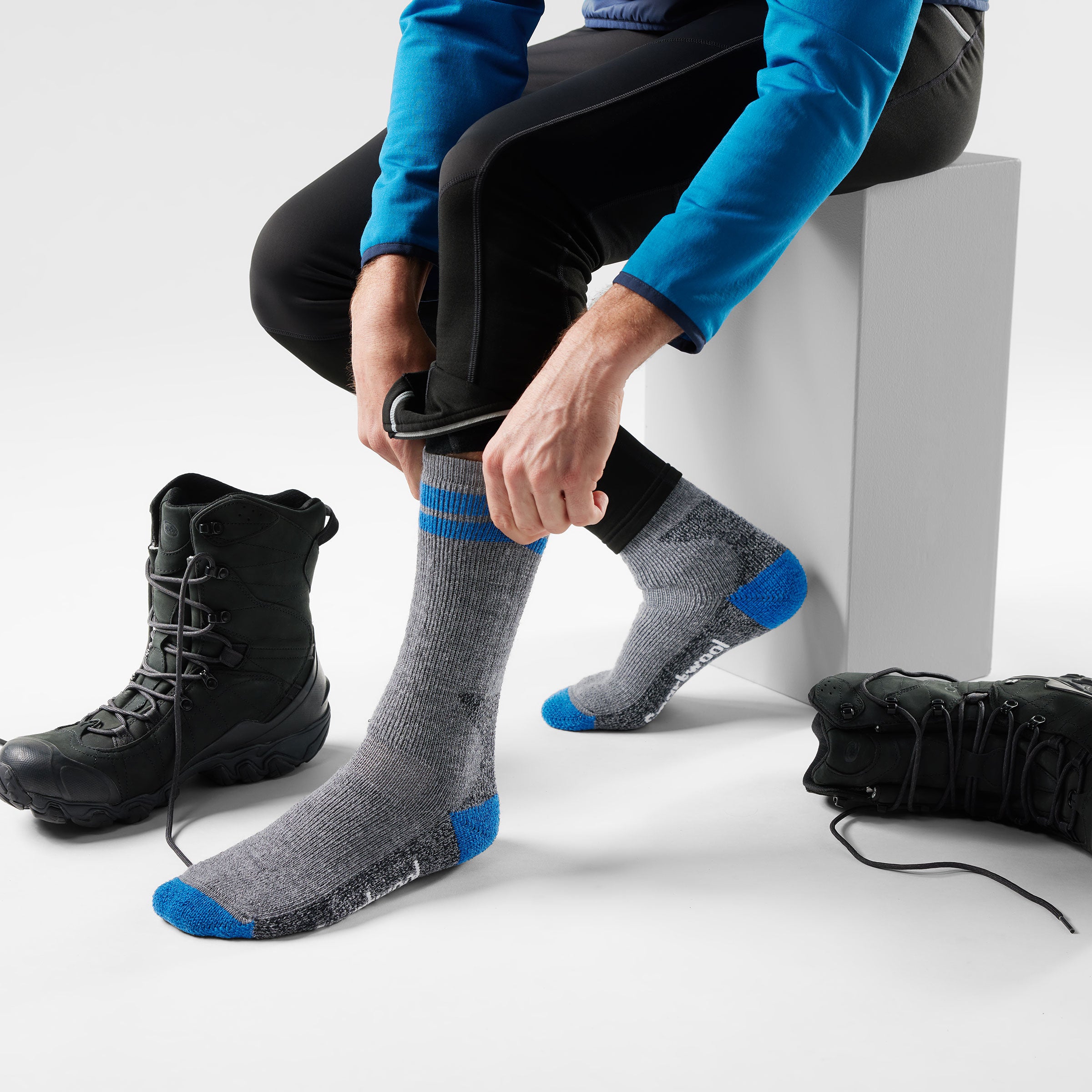Mountaineer Tall Crew Socks - Image 4