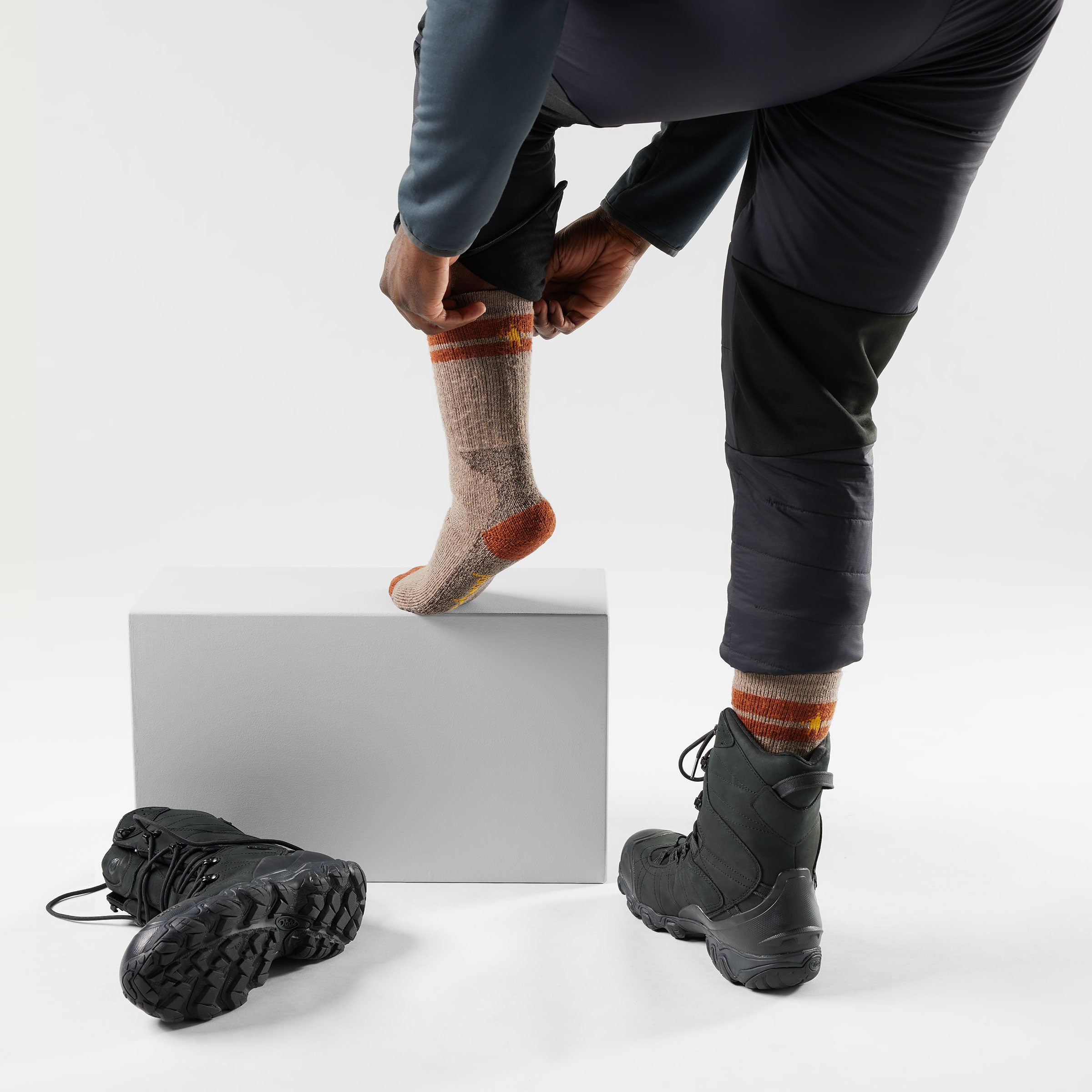 Mountaineer Tall Crew Socks - Image 2