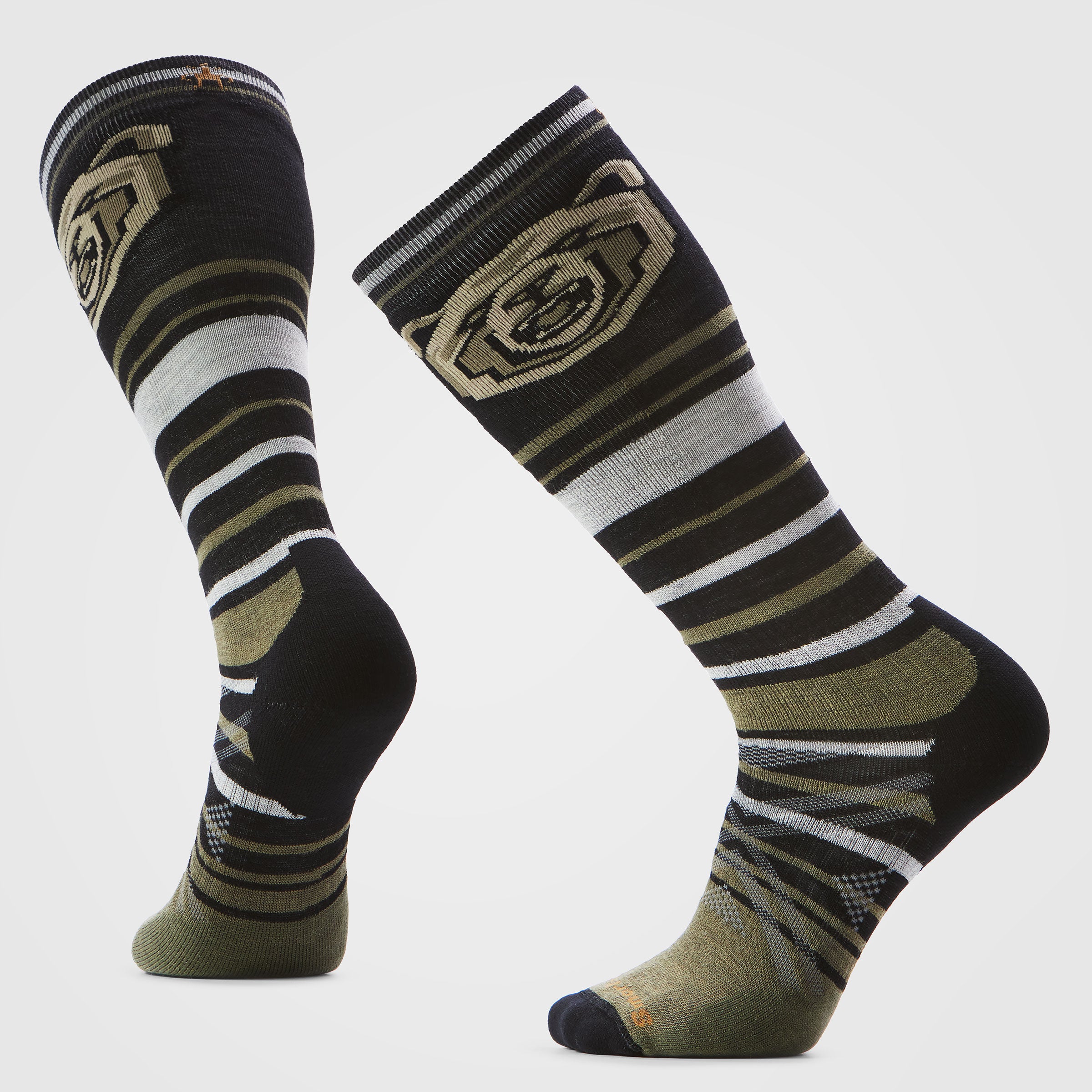Ski Growling Grizzly Over The Calf Socks - Image 3