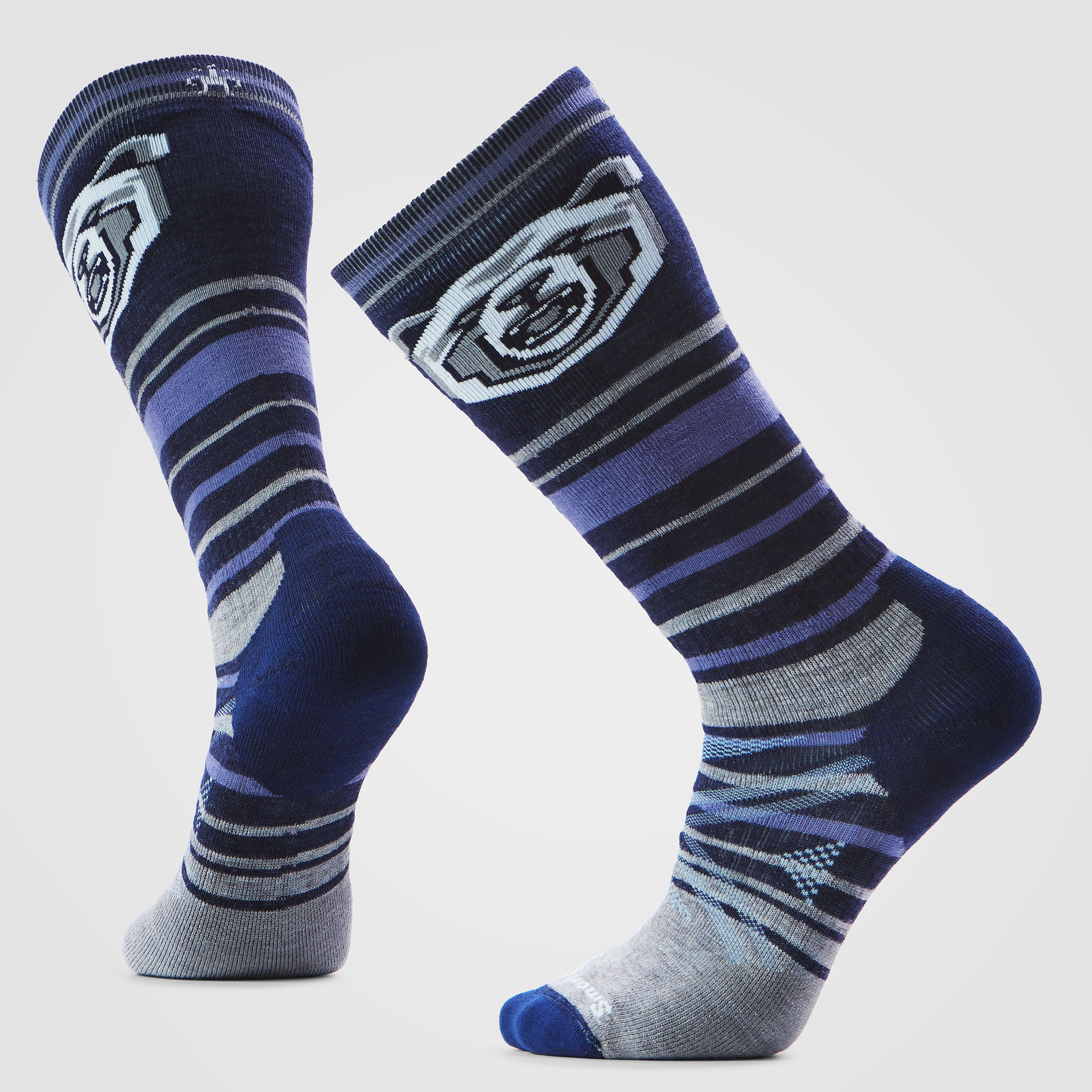 Ski Growling Grizzly Over The Calf Socks