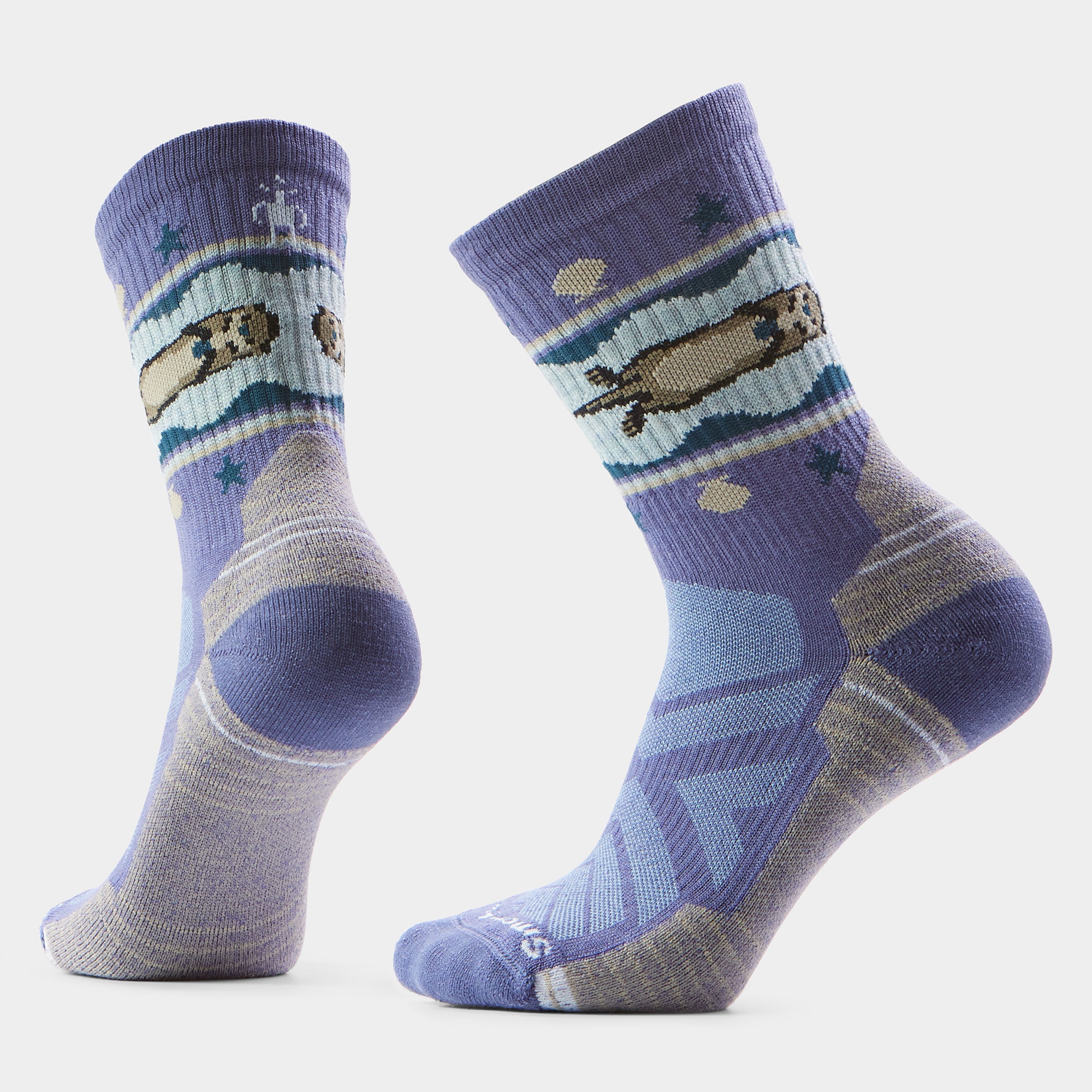 Women's Hike Otter Float Crew Socks - Image 4