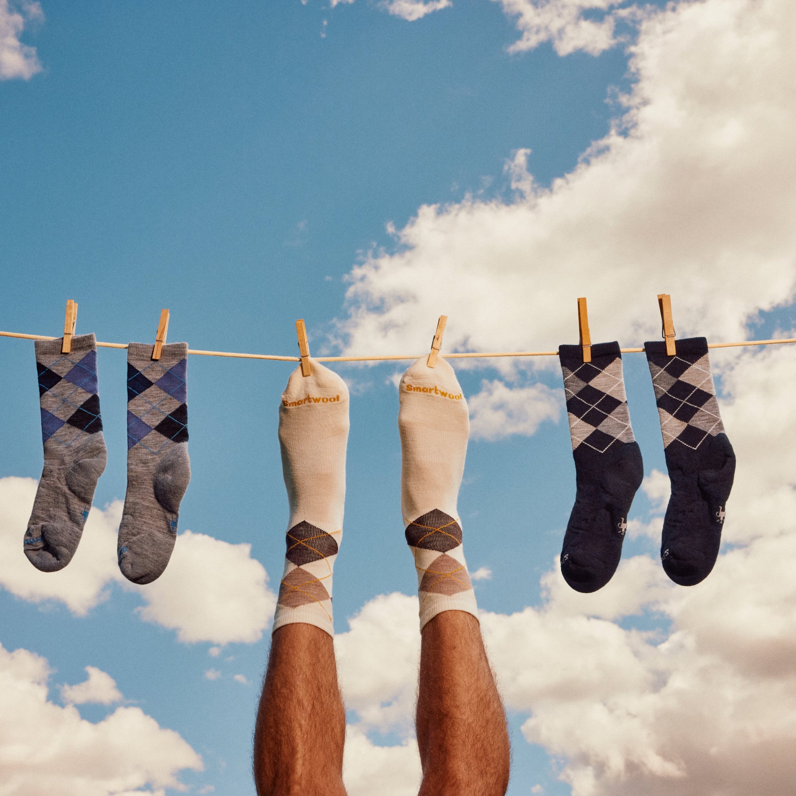 Everyday Diamond Jim Argyle Crew Socks - Image 3