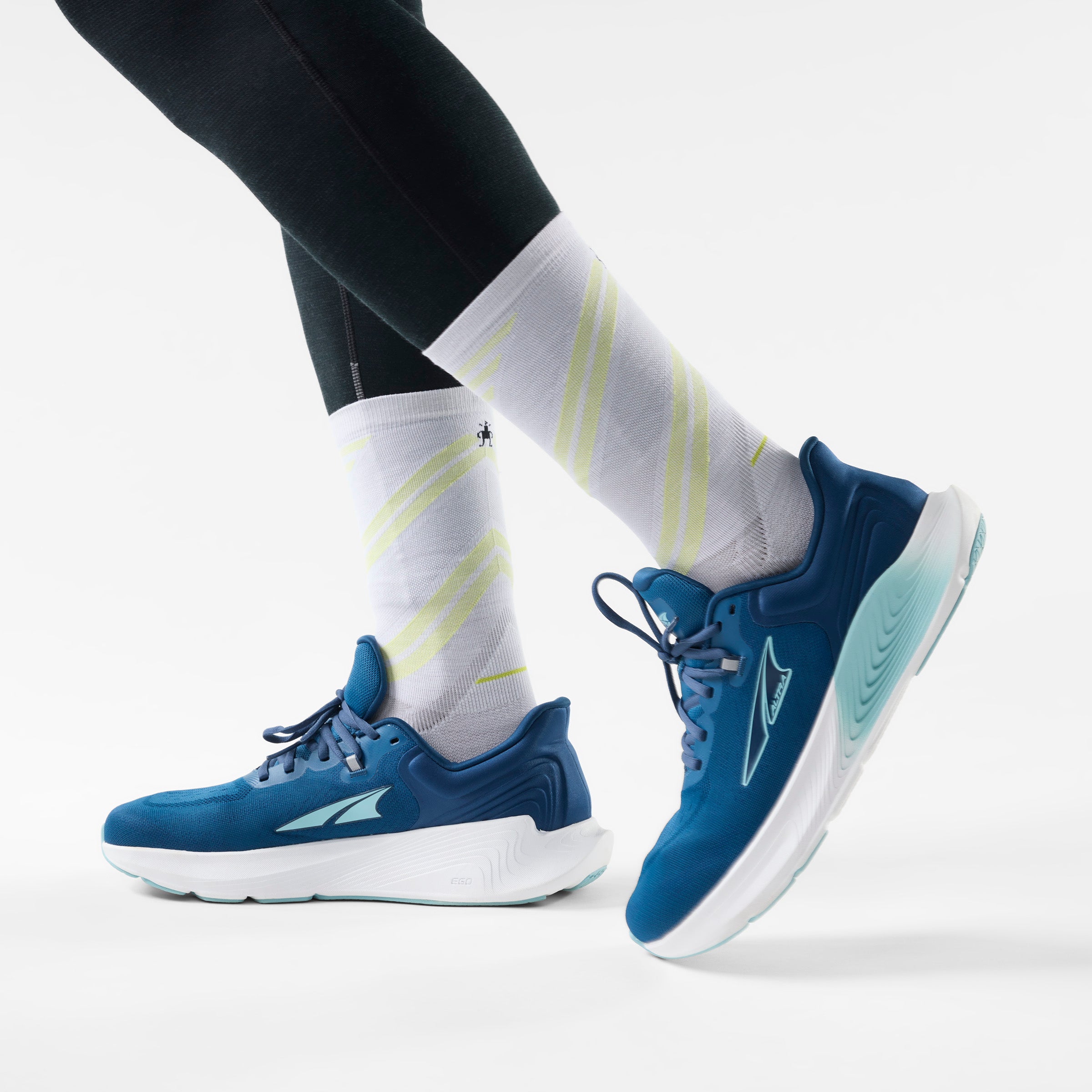 Run Pattern Crew Socks 3-Pack - Image 2