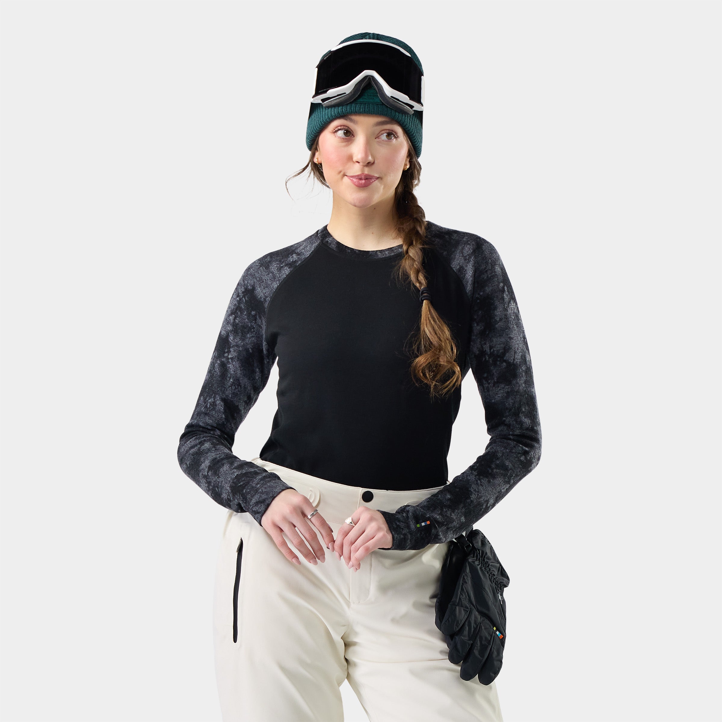 Women's Classic Thermal Merino Base Layer Crew - Image 4