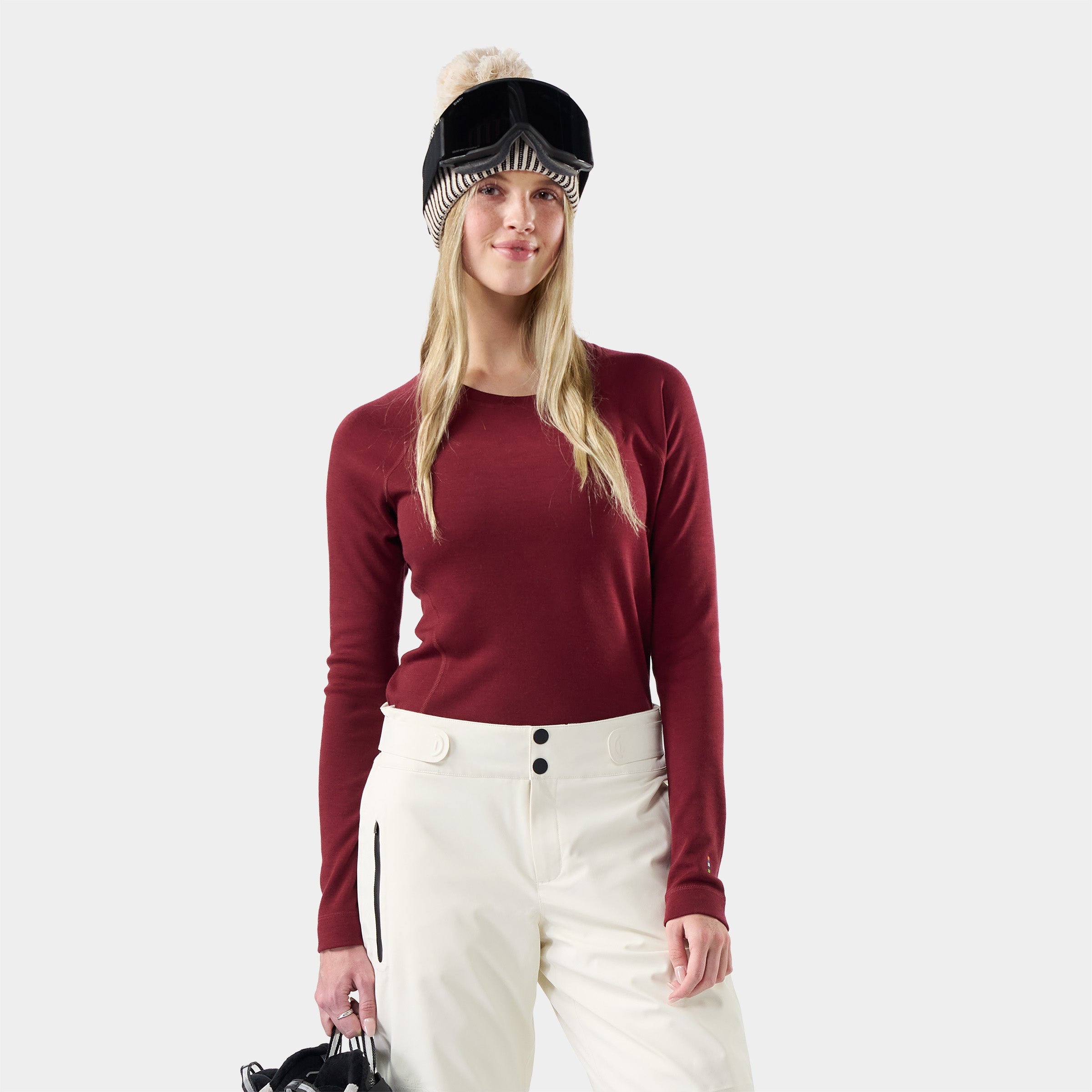 Women's Classic Thermal Merino Base Layer Crew - Image 25