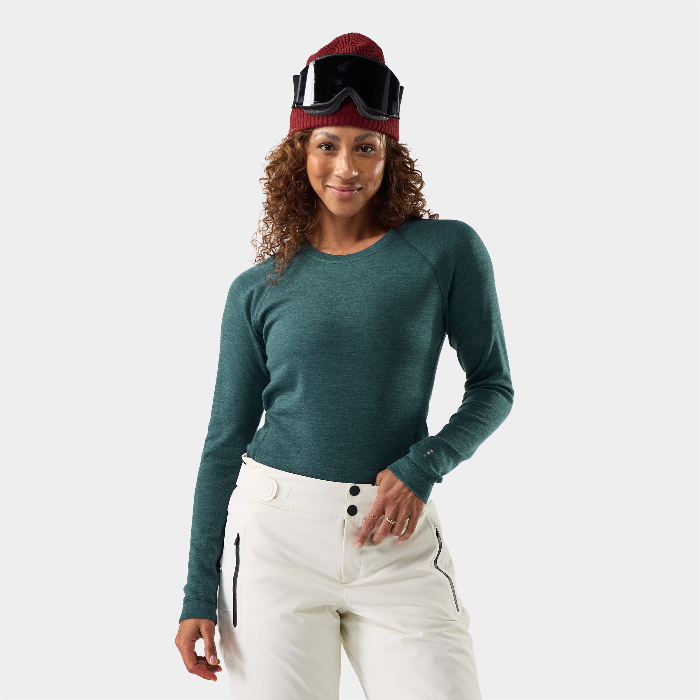 Women's Classic Thermal Merino Base Layer Crew - Image 7