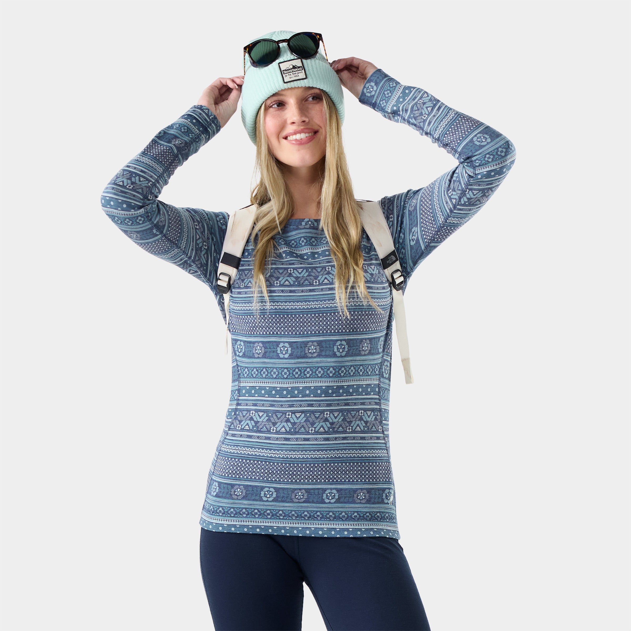 Women's Classic Thermal Merino Base Layer Crew - Image 13