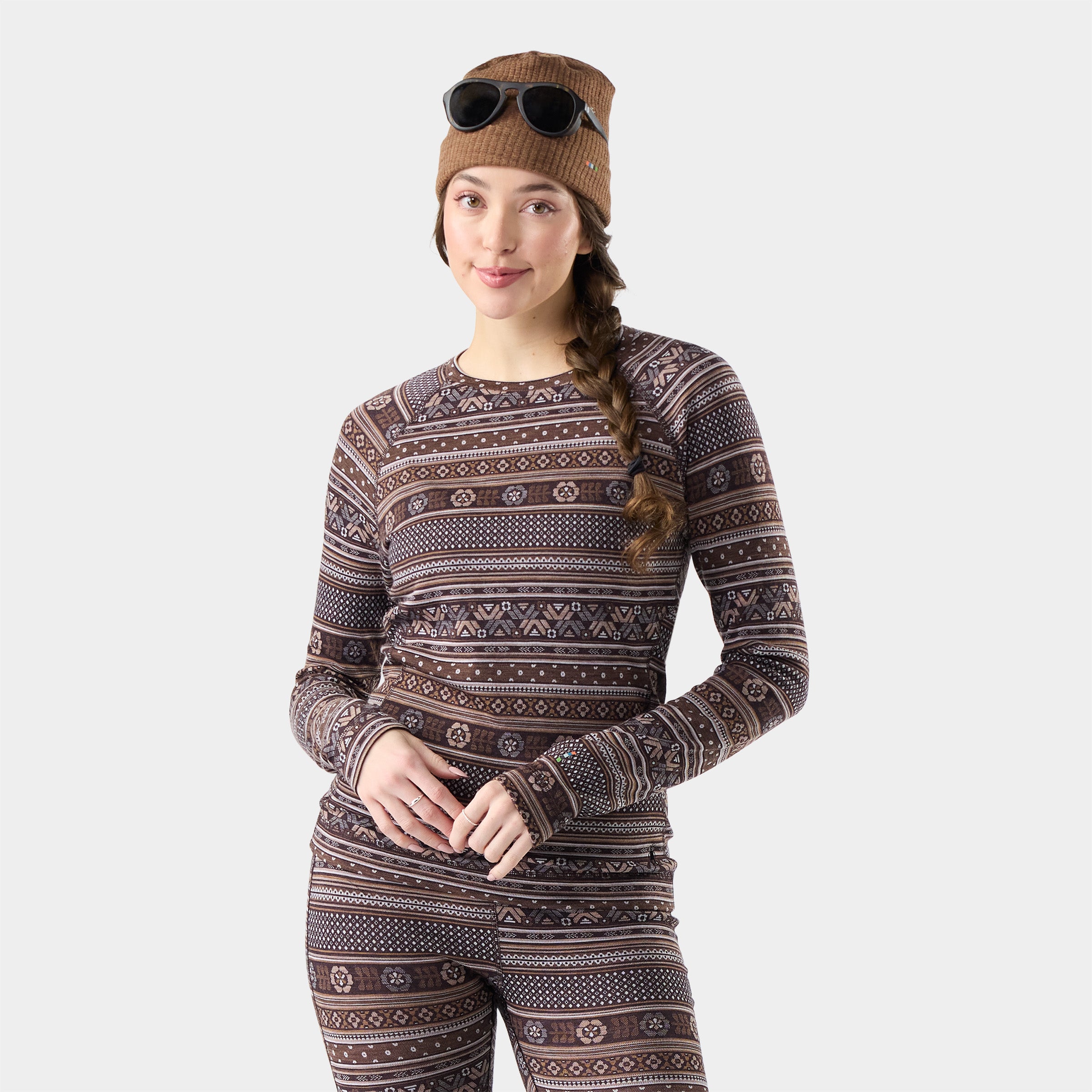 Women's Classic Thermal Merino Base Layer Crew - Image 30