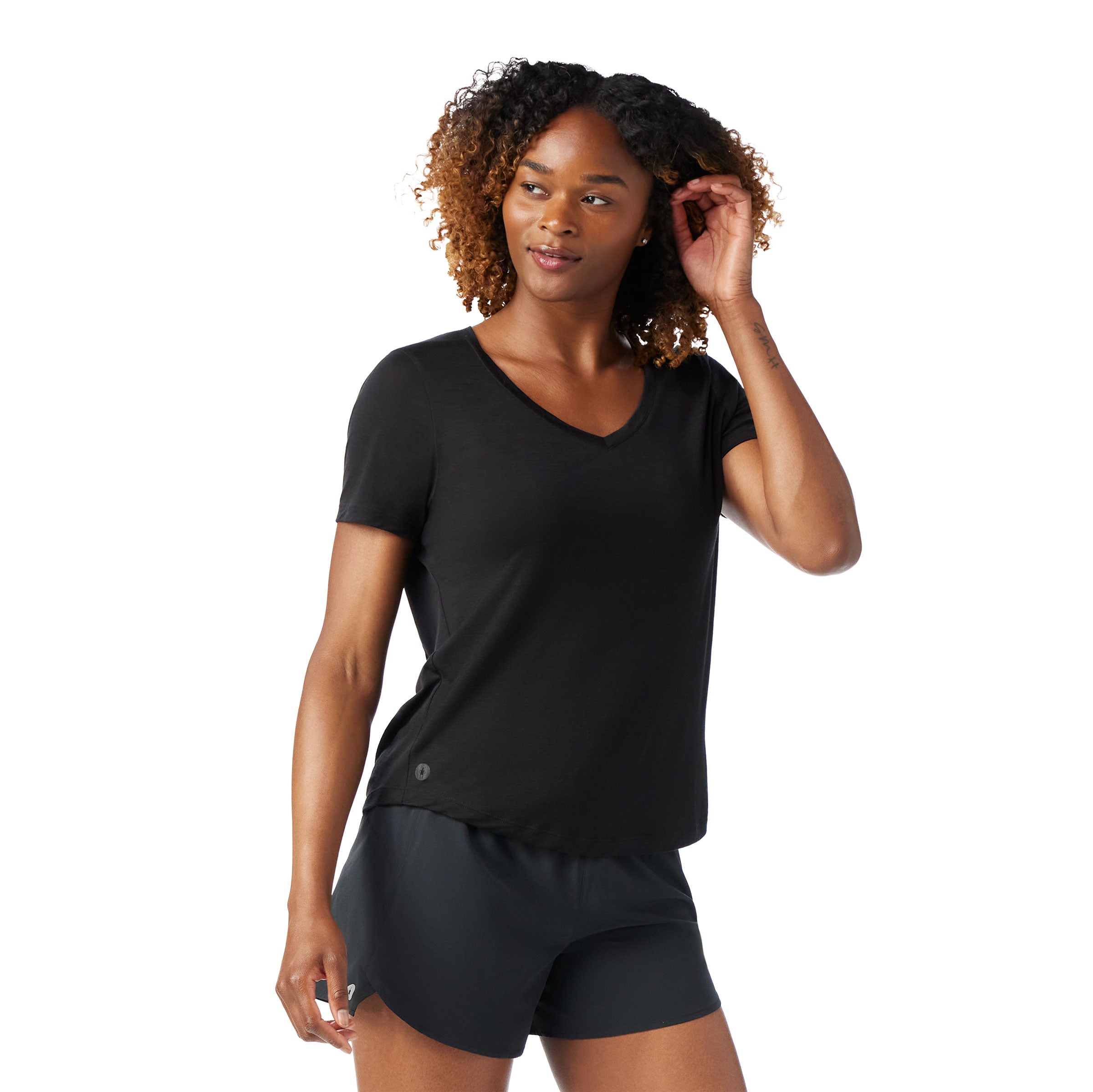 Women's Active Ultralite V-Neck Short Sleeve - Image 7