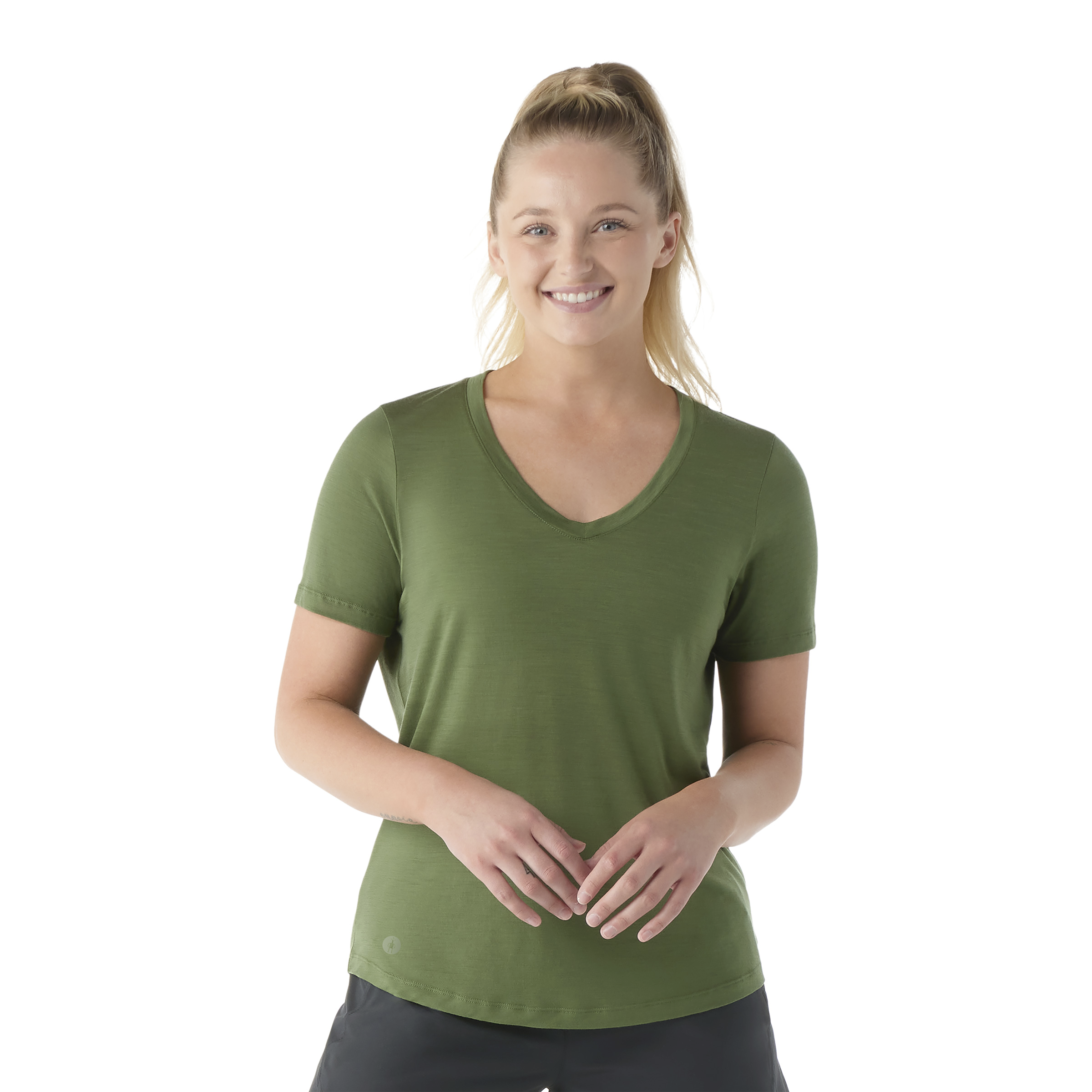 Women's Active Ultralite V-Neck Short Sleeve - Image 4