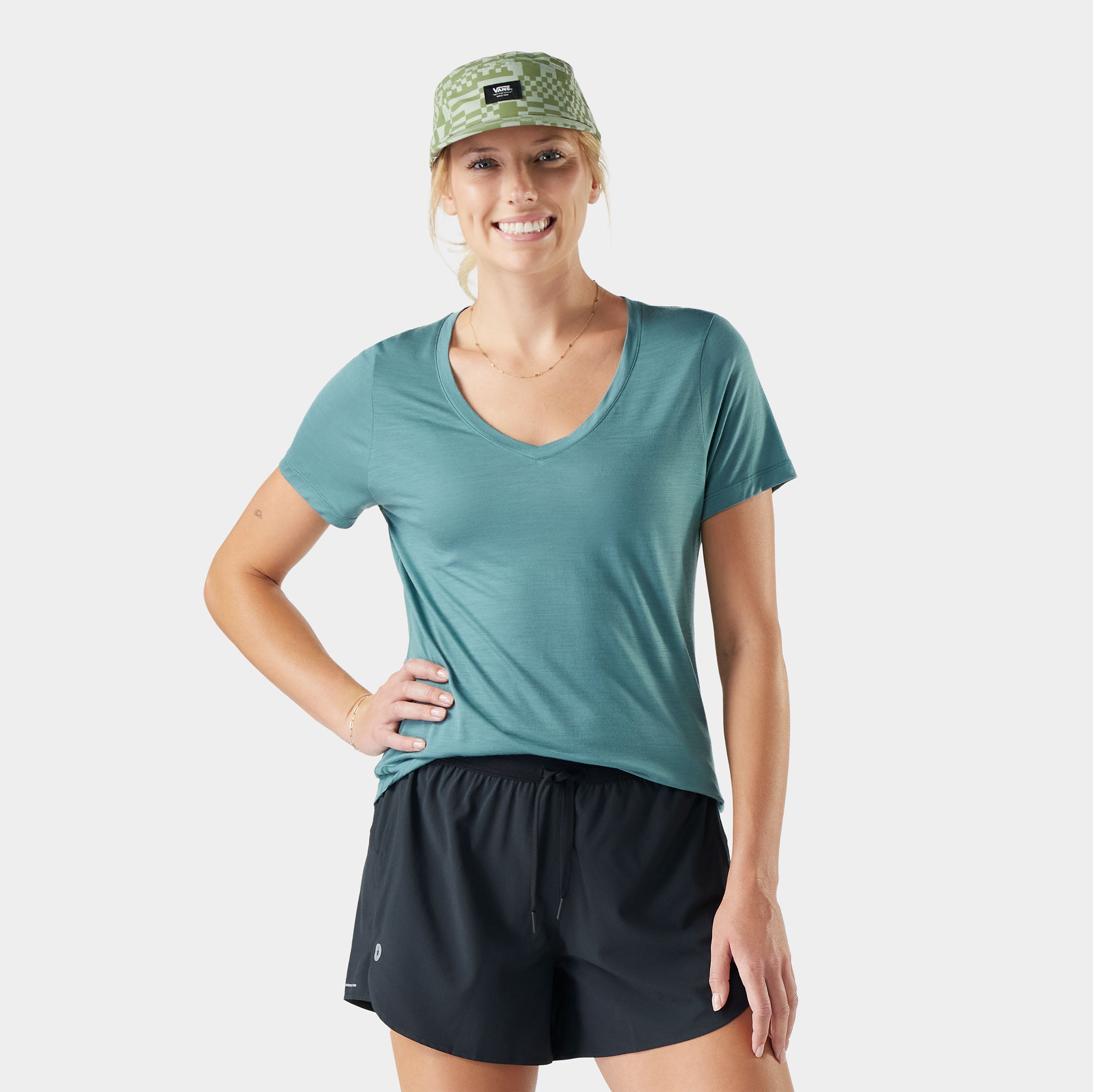 Women's Active Ultralite V-Neck Short Sleeve - Image 10