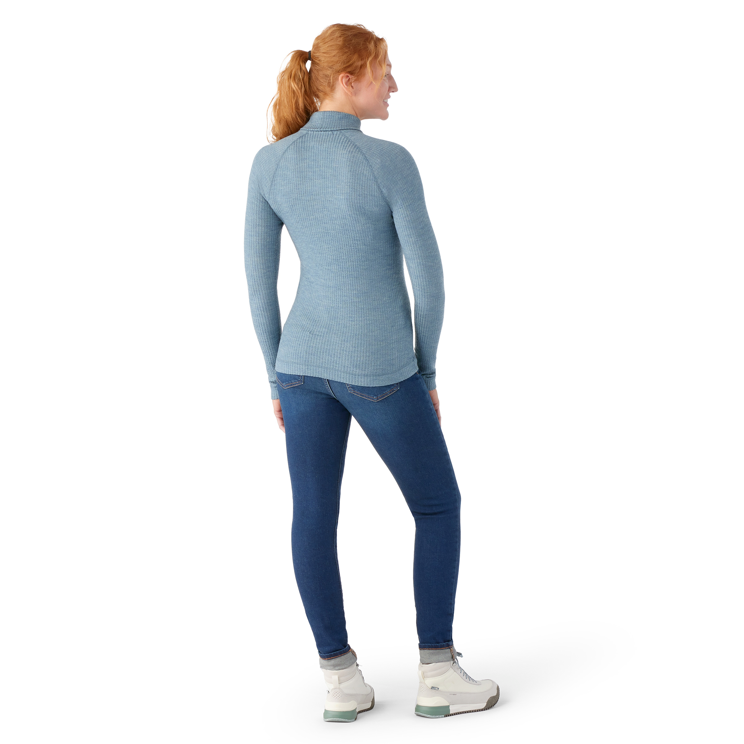 Women's Thermal Merino Rib Turtleneck - Image 15