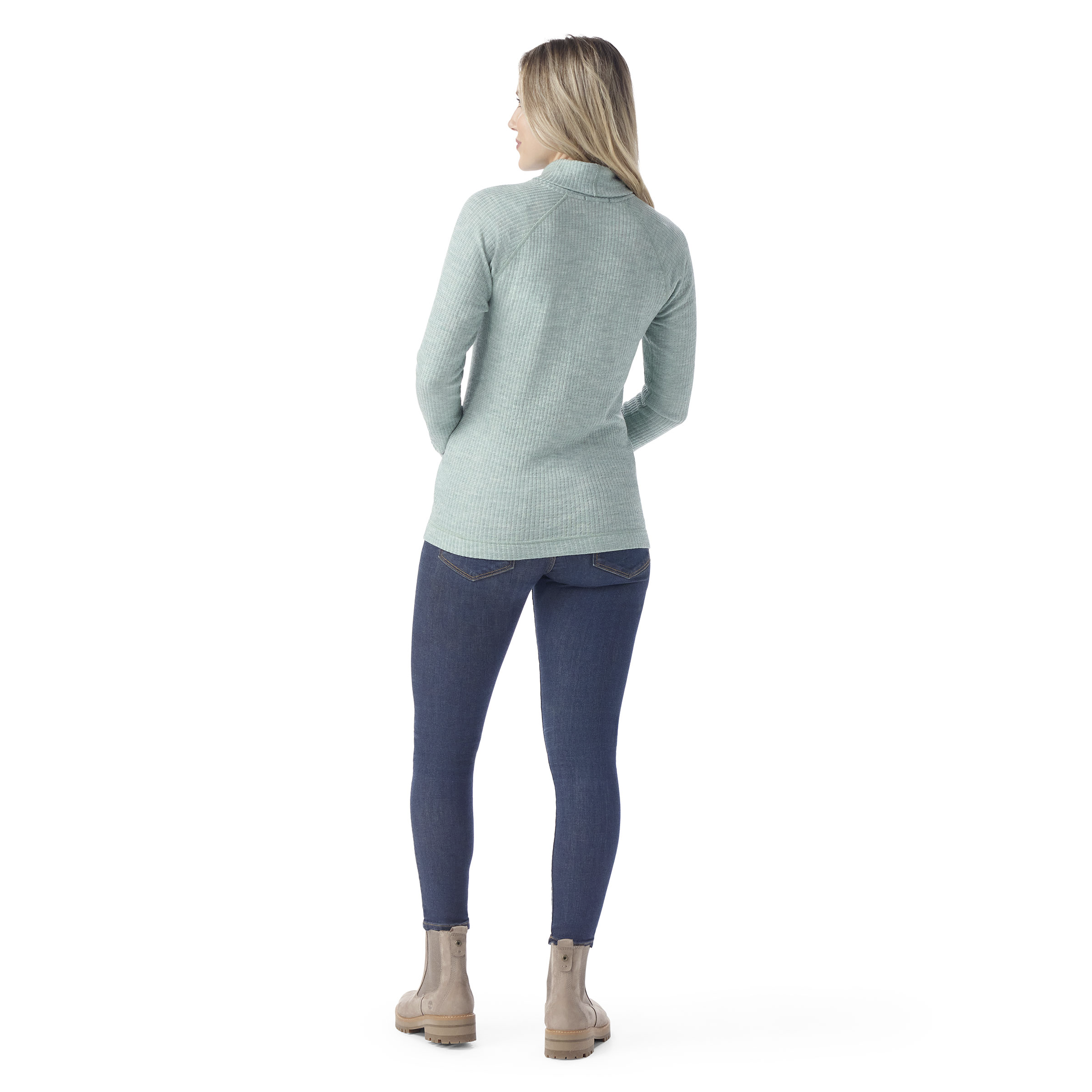Women's Thermal Merino Rib Turtleneck - Image 18