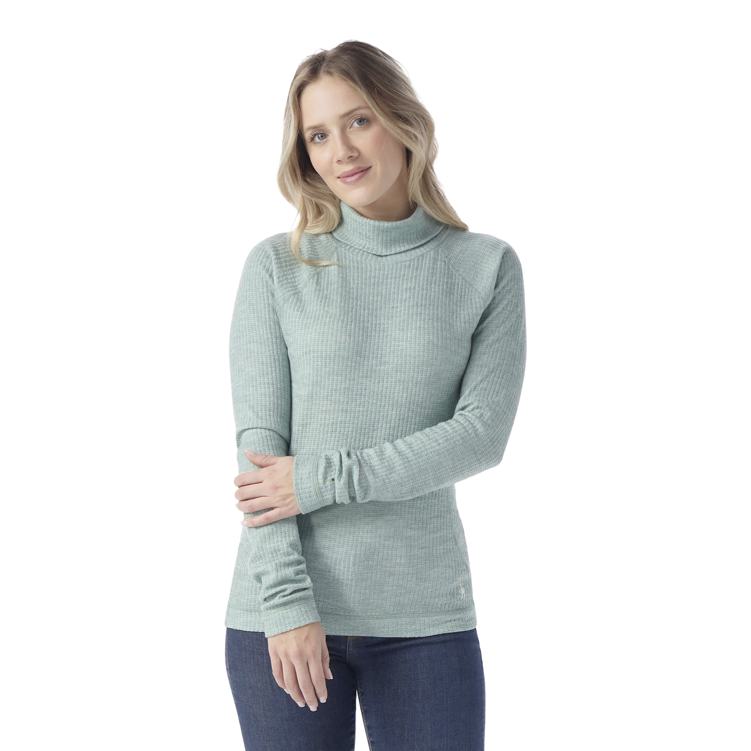 Women's Thermal Merino Rib Turtleneck - Image 17
