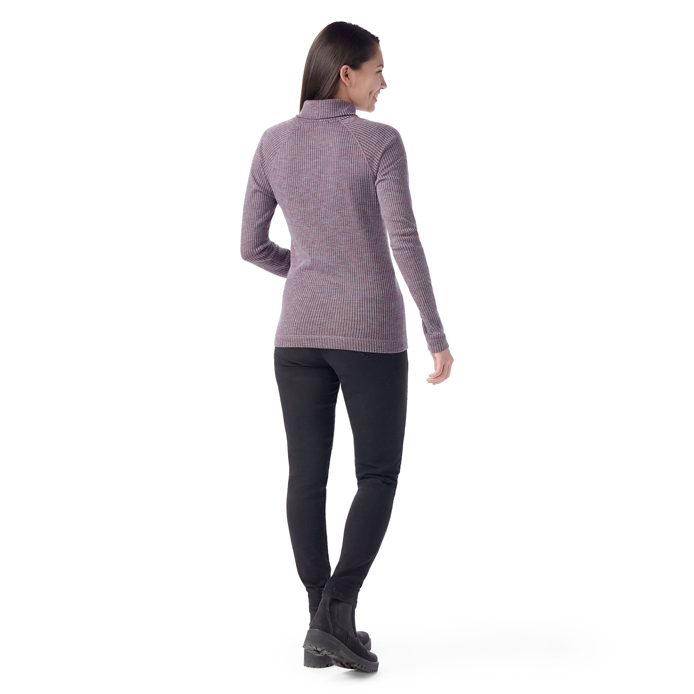 Women's Thermal Merino Rib Turtleneck - Image 21