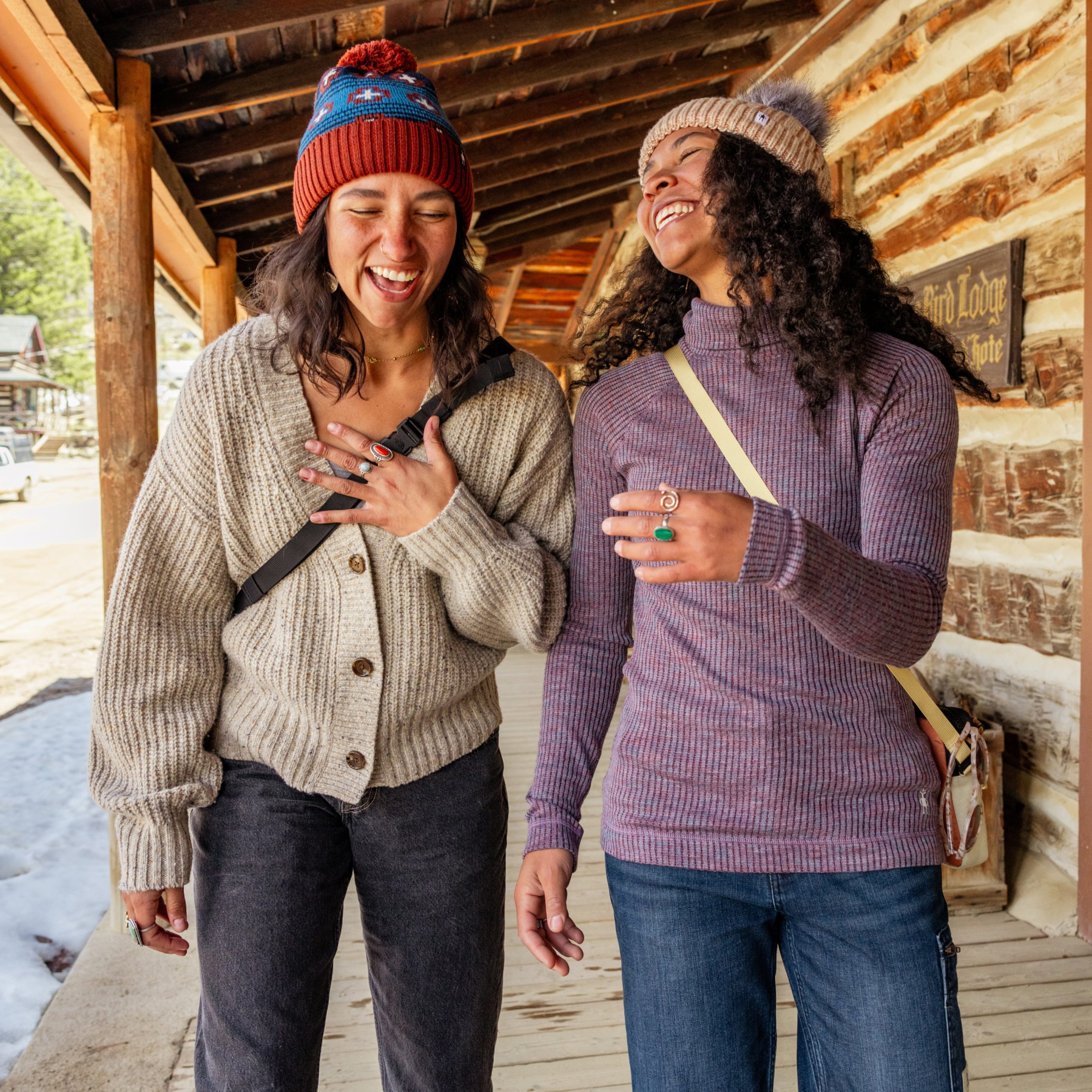 Women's Thermal Merino Rib Turtleneck - Image 23