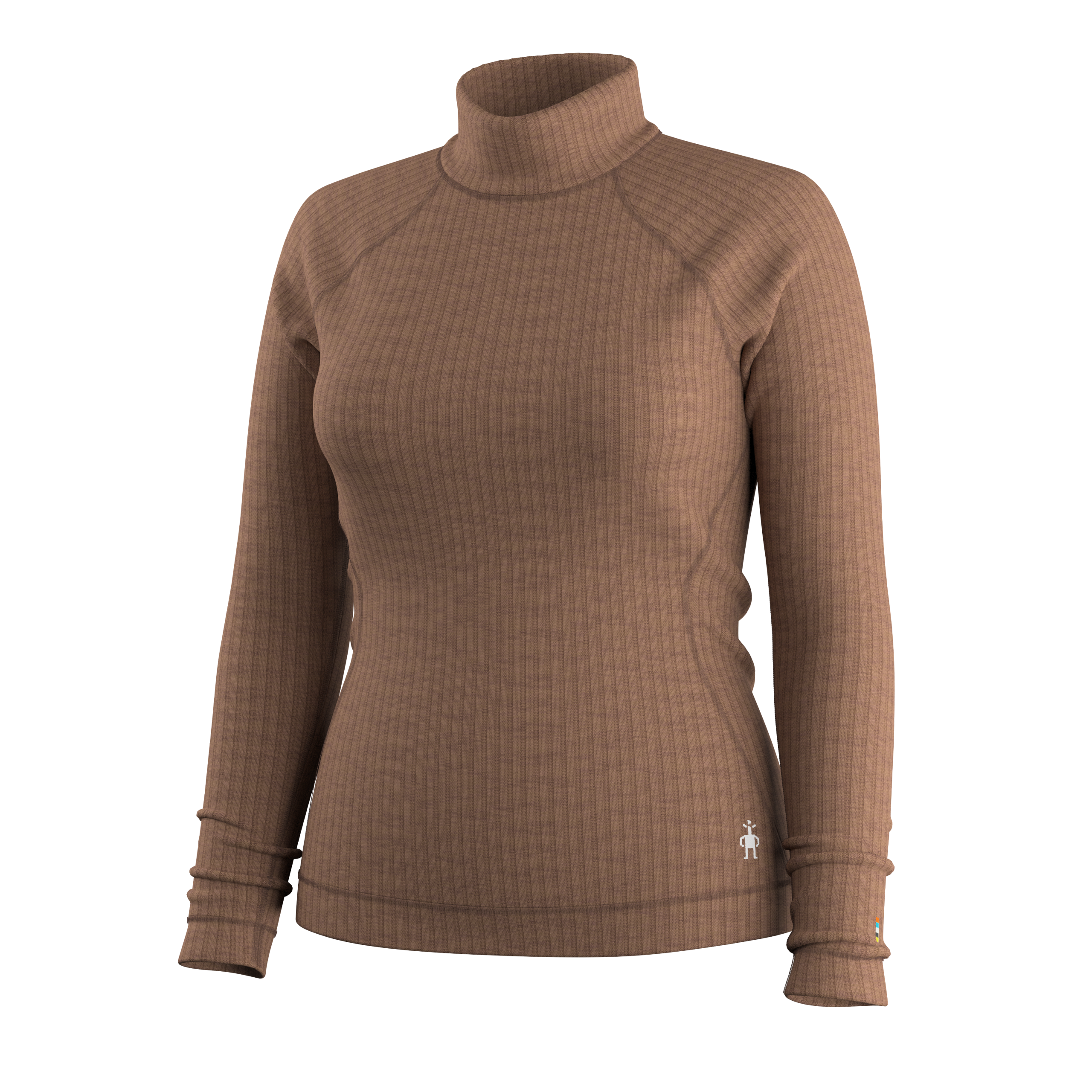 Women's Thermal Merino Rib Turtleneck - Image 3