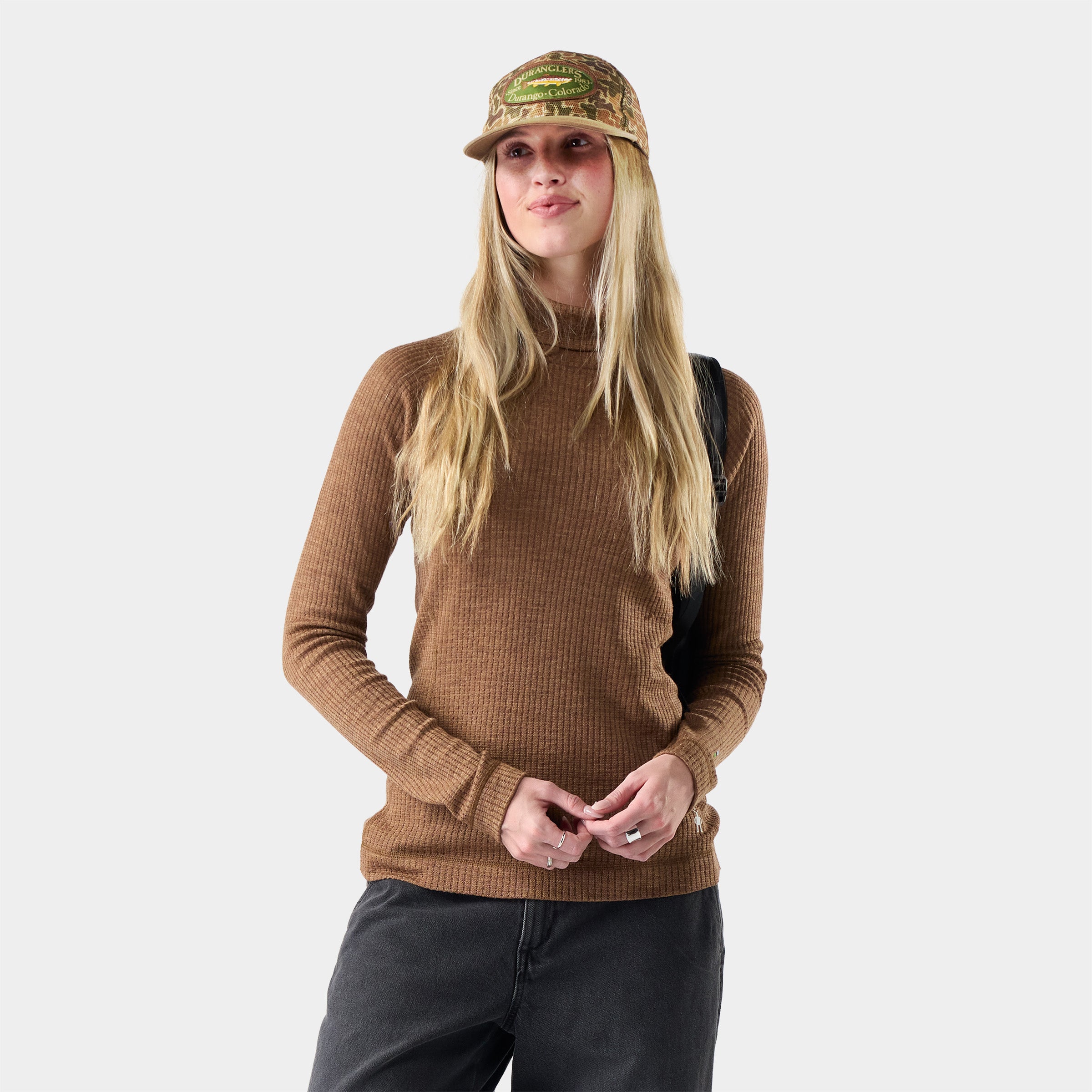 Women's Thermal Merino Rib Turtleneck