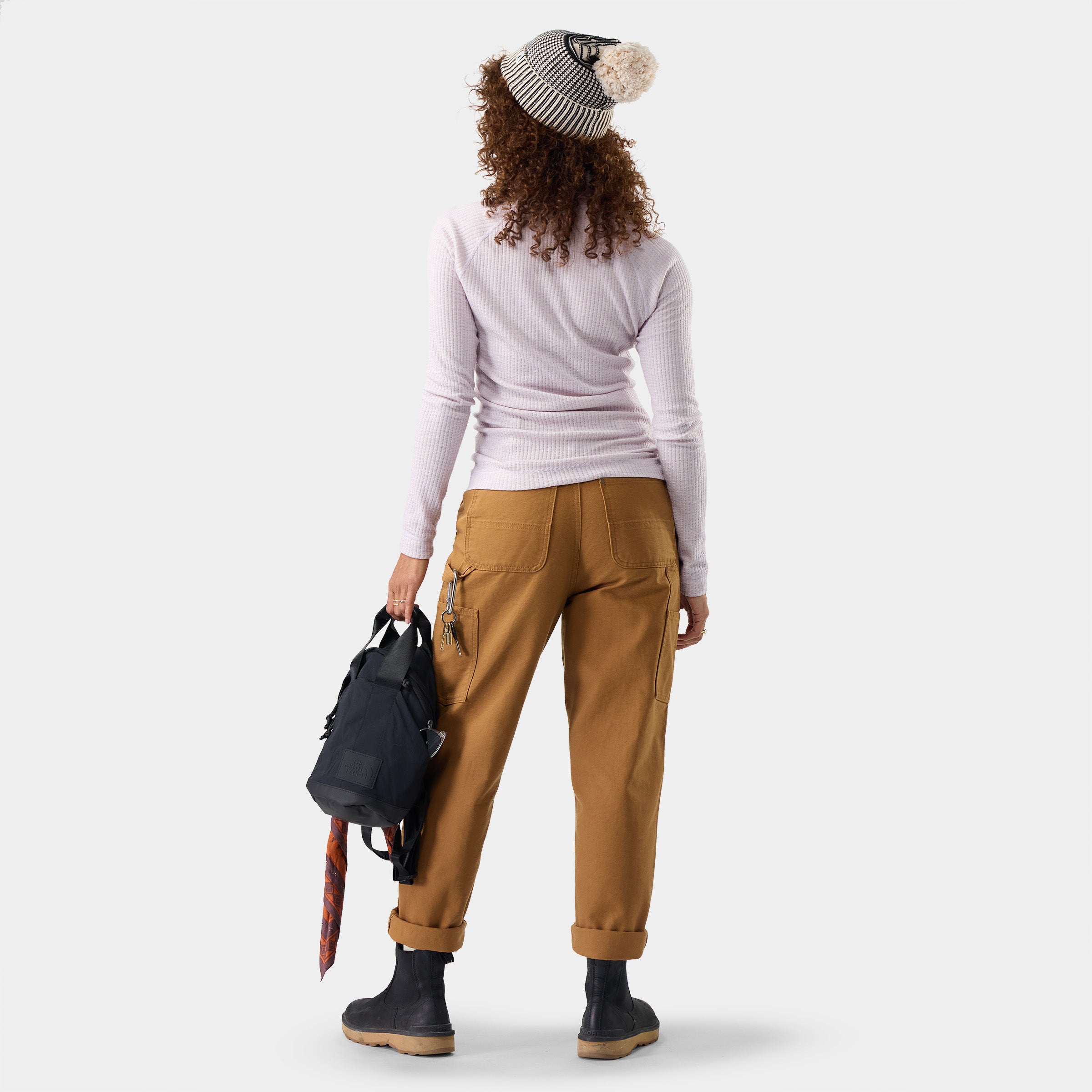 Women's Thermal Merino Rib Turtleneck - Image 5