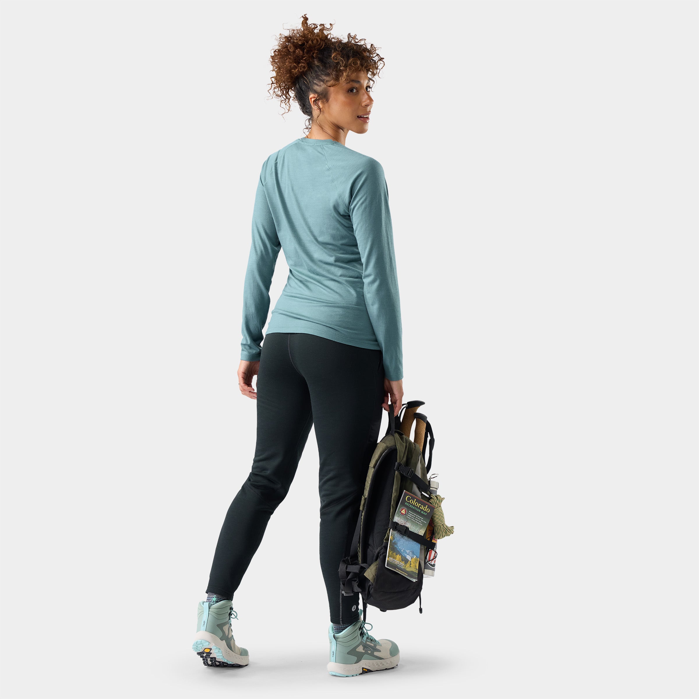 Women's Classic All-Season Merino Base Layer Crew - Image 2