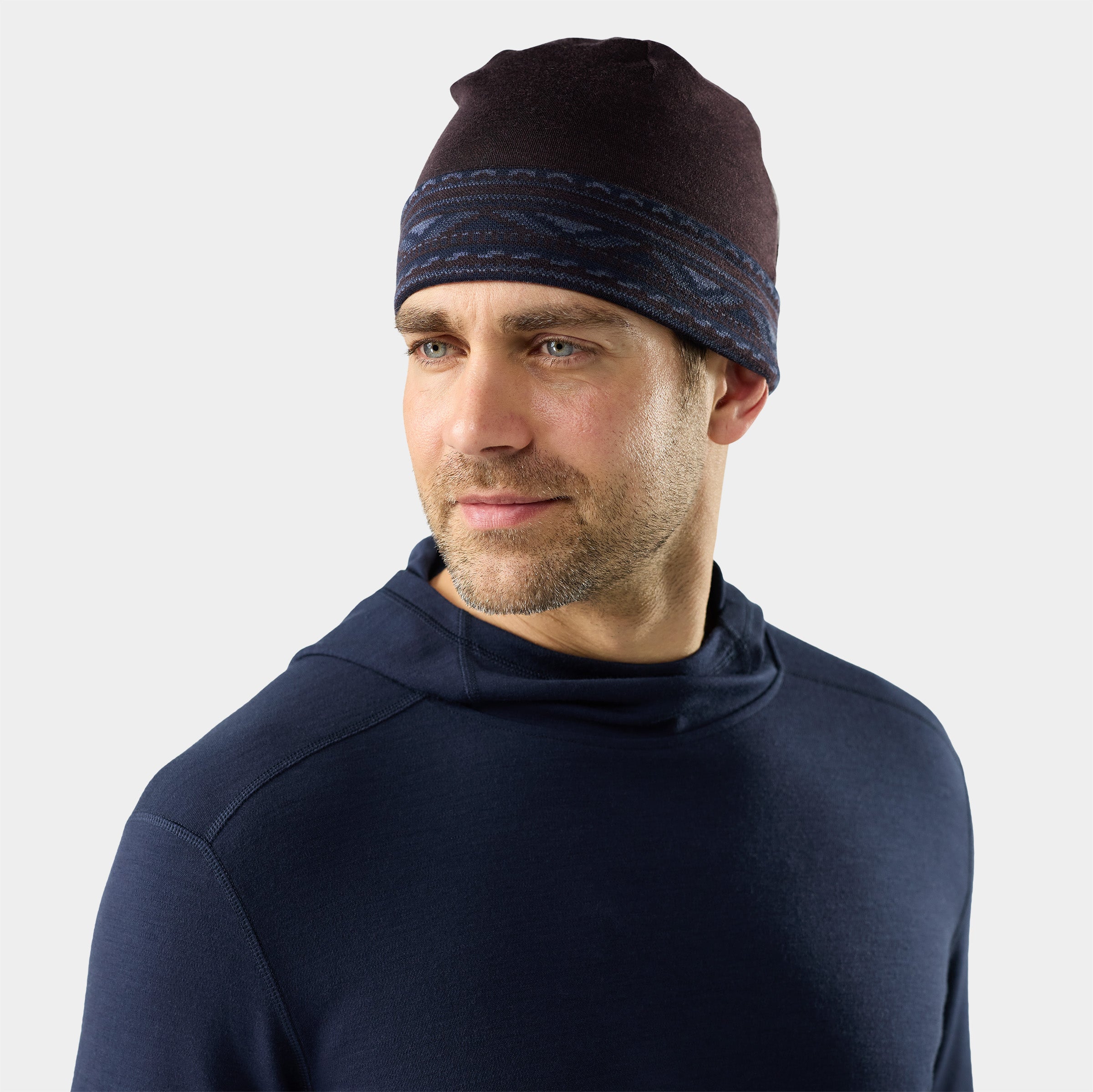 Thermal Merino Reversible Cuffed Beanie - Image 5
